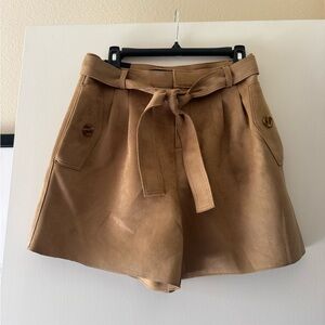 NWT! Faux Suede Shorts